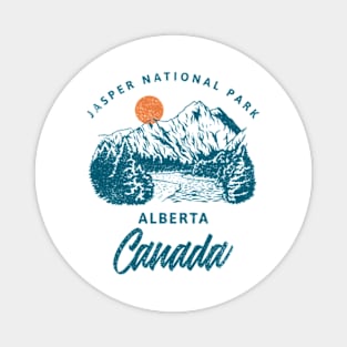 Jasper National Park Alberta Canada Magnet